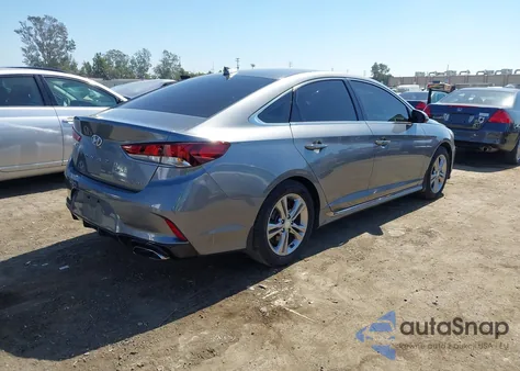2018 Hyundai Sonata Sport+ z USA, uszkodzony, nr VIN 5NPE34AF5JH706831
